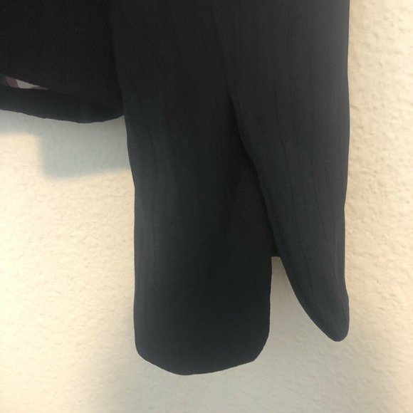 Jones New York Suit Two Button Navy With Purple Lining Women’s 6 Petite Blazer - Picture 8 of 12